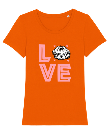 SHIH TZU Bright Orange