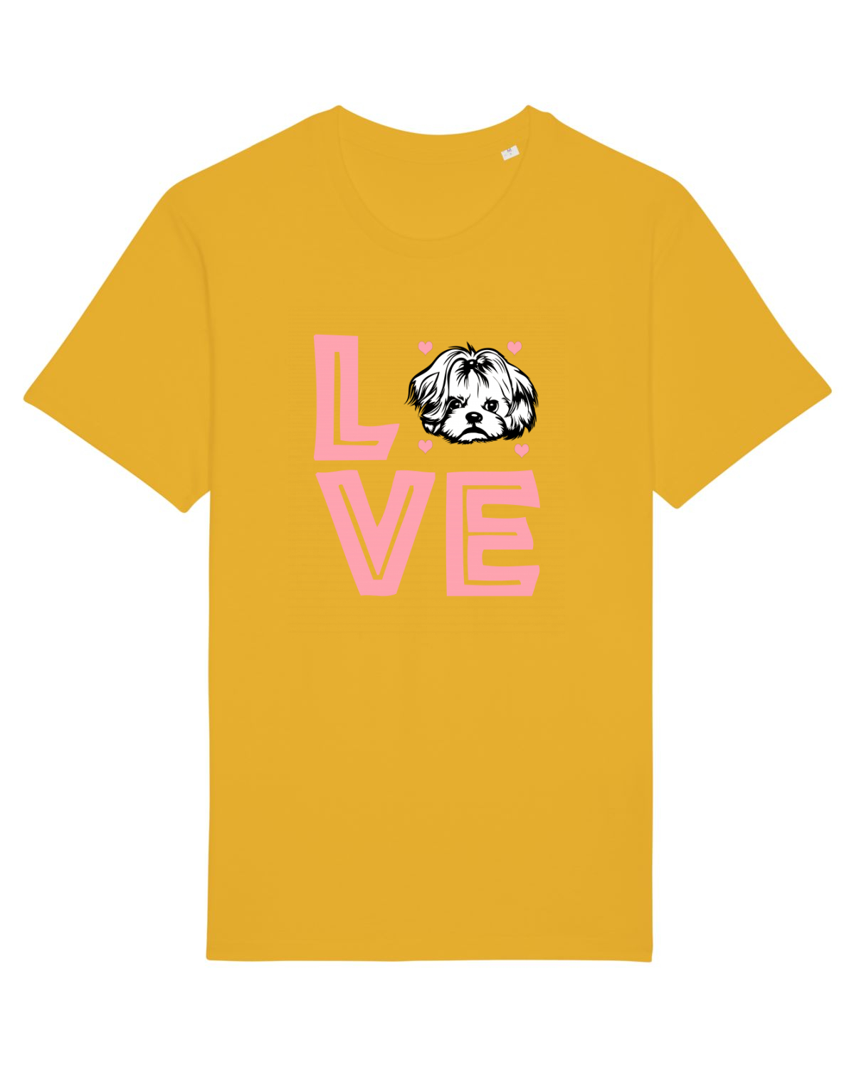 Tricou mânecă scurtă Unisex Rocker Spectra Yellow