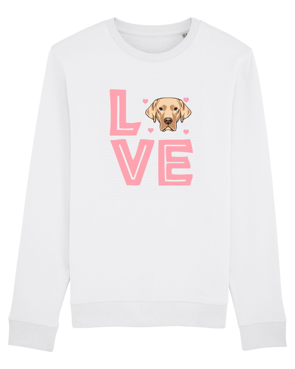 Bluză mânecă lungă Unisex Rise White