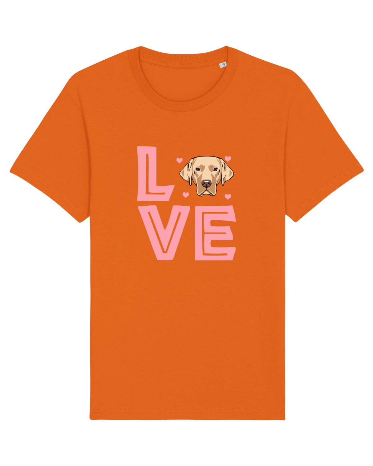 Tricou mânecă scurtă Unisex Rocker Bright Orange