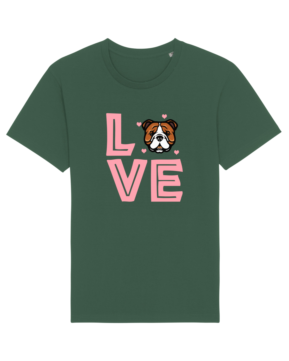 Tricou mânecă scurtă Unisex Rocker Bottle Green