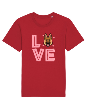 GERMAN SHEPHERD Red