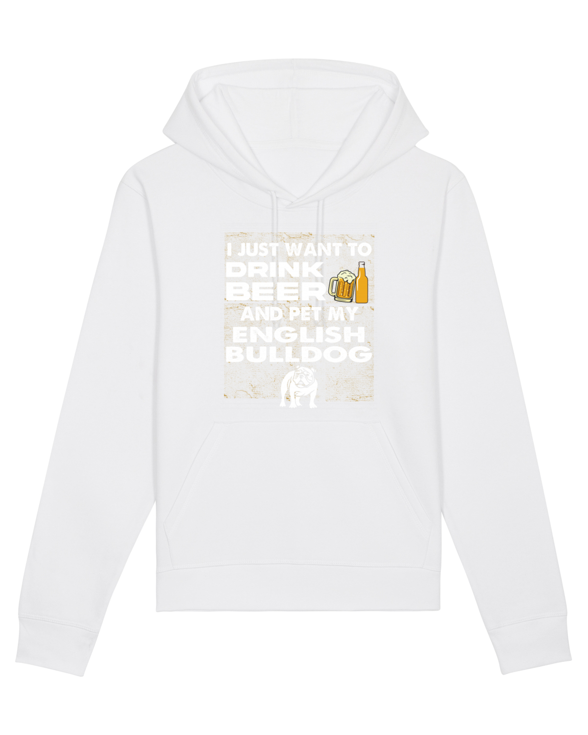 Hanorac Unisex Drummer White