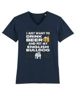 BULLDOG Tricou mânecă scurtă guler V Bărbat Presenter