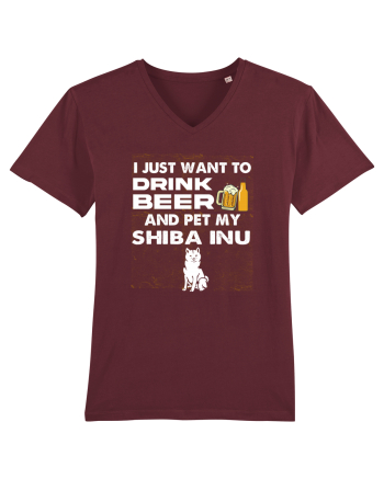 SHIBA INU Burgundy