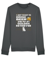 GOLDEN RETRIEVER Bluză mânecă lungă Unisex Rise