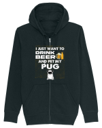 PUG Hanorac cu fermoar Unisex Connector