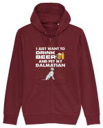 DALMATIAN Hanorac cu fermoar Unisex Connector