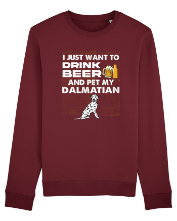 DALMATIAN Burgundy