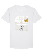 DALMATIAN Tricou mânecă scurtă guler larg Bărbat Skater
