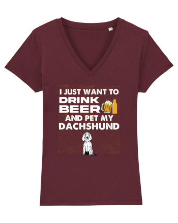 DACHSHUND Burgundy