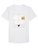 HUSKY Tricou mânecă scurtă guler larg Bărbat Skater