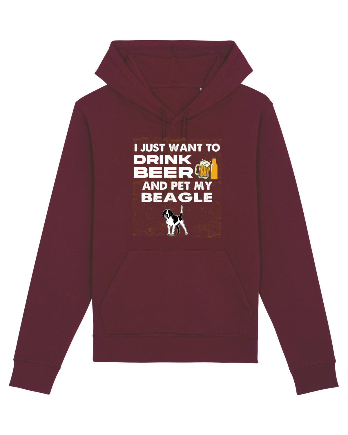 Hanorac Unisex Drummer Burgundy