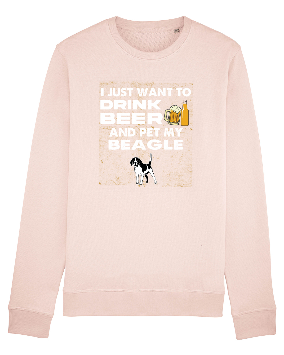 Bluză mânecă lungă Unisex Rise Candy Pink