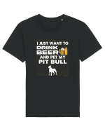PIT BULL  Tricou mânecă scurtă Unisex Rocker