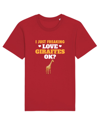 GIRAFFES Red