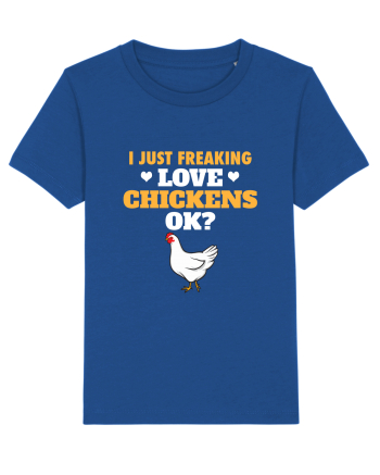 CHICKENS Majorelle Blue