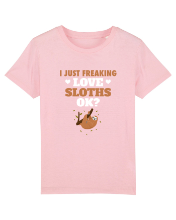 SLOTHS Cotton Pink