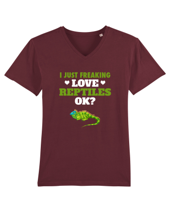 REPTILES Burgundy