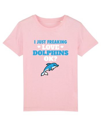 DOLPHINS Cotton Pink