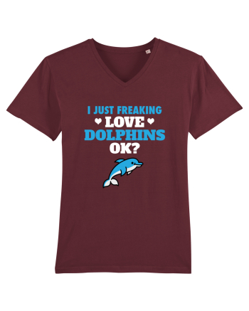DOLPHINS Burgundy