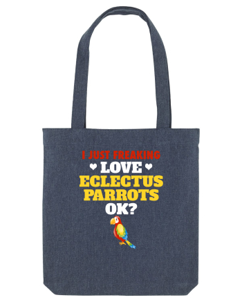 ECLECTUS PARROTS Midnight Blue