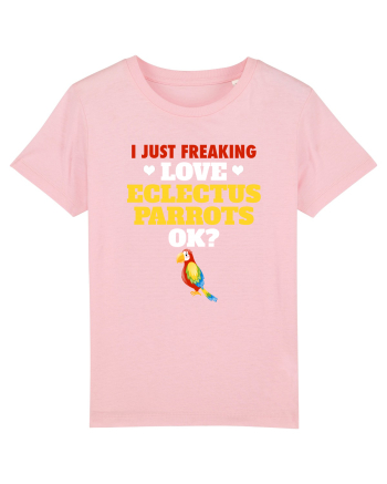 ECLECTUS PARROTS Cotton Pink