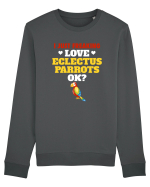 ECLECTUS PARROTS Bluză mânecă lungă Unisex Rise
