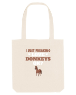 DONKEYS Sacoșă textilă