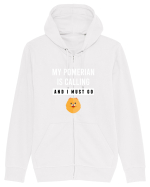 POMERANIAN Hanorac cu fermoar Unisex Connector