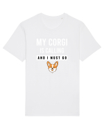 CORGI Tricou mânecă scurtă Unisex Rocker