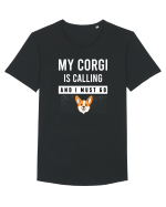 CORGI Tricou mânecă scurtă guler larg Bărbat Skater