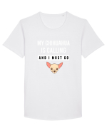 CHIHUAHUA Tricou mânecă scurtă guler larg Bărbat Skater