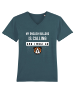 BULLDOG Tricou mânecă scurtă guler V Bărbat Presenter