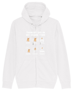 CHIHUAHUA Hanorac cu fermoar Unisex Connector