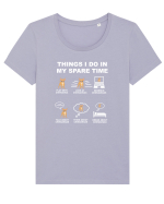 CHIHUAHUA Tricou mânecă scurtă guler larg fitted Damă Expresser