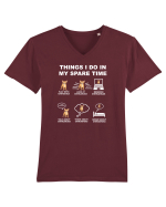 CHIHUAHUA Tricou mânecă scurtă guler V Bărbat Presenter