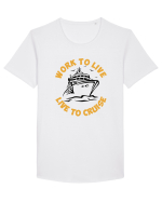 Cruise Tricou mânecă scurtă guler larg Bărbat Skater