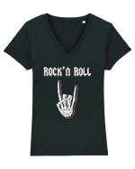 Rock'N Roll Tricou mânecă scurtă guler V Damă Evoker