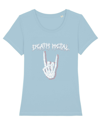 Death Metal Sky Blue