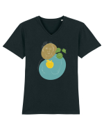 Venus Tricou mânecă scurtă guler V Bărbat Presenter