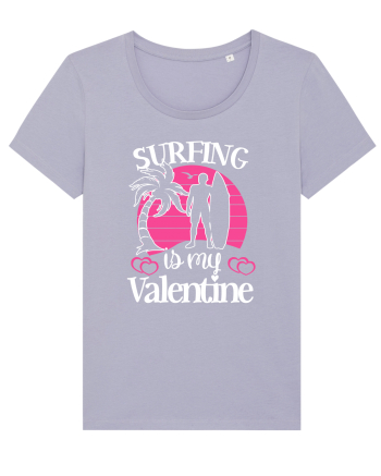 Surfing Is My Valentine Lavender