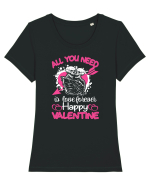 All You Need Is Love Forever Tricou mânecă scurtă guler larg fitted Damă Expresser