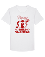 Be My Valentine / pentru cupluri Tricou mânecă scurtă guler larg Bărbat Skater