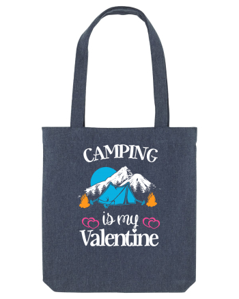 Camping Is My Valentine Midnight Blue