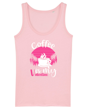 Coffee Is My Valentine Cotton Pink