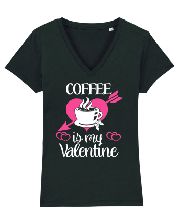 Coffee Is My Valentine Black