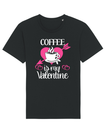 Coffee Is My Valentine Black