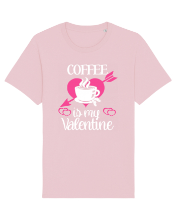 Coffee Is My Valentine Cotton Pink