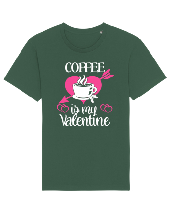 Coffee Is My Valentine Bottle Green